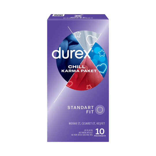 Durex Chill 10'lu Prezervatif - GizliSekme